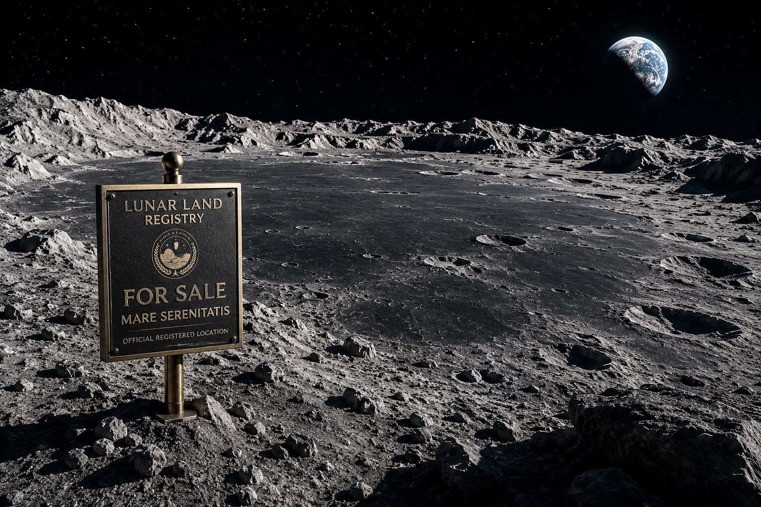 Mare Serenitatis lunar region on the Moon
